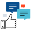 Get a Social Identity Create your social profiles and define the online image of your business! Humanize your business by giving it the right voice and identity.